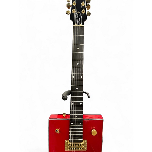 Used Gretsch Guitars G6138 BO DIDDLY Candy Apple Red Solid Body Electric Guitar