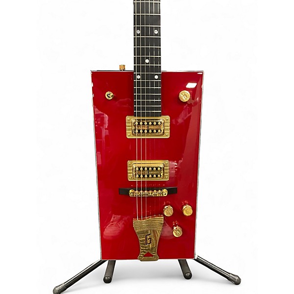 Used Gretsch Guitars G6138 BO DIDDLY Candy Apple Red Solid Body Electric Guitar