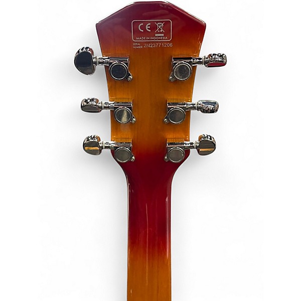 Used Sire H7 LARRY CARLTON Cherry Sunburst Hollow Body Electric Guitar