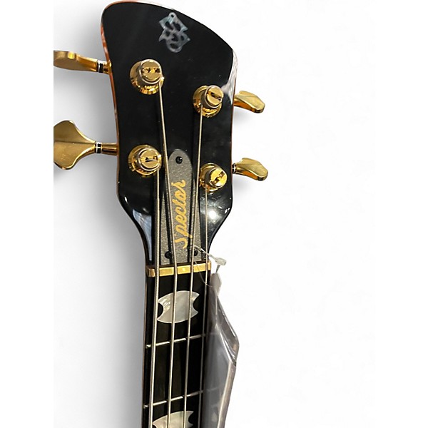 Used Spector Euro4 LT Tiger Eye Electric Bass Guitar