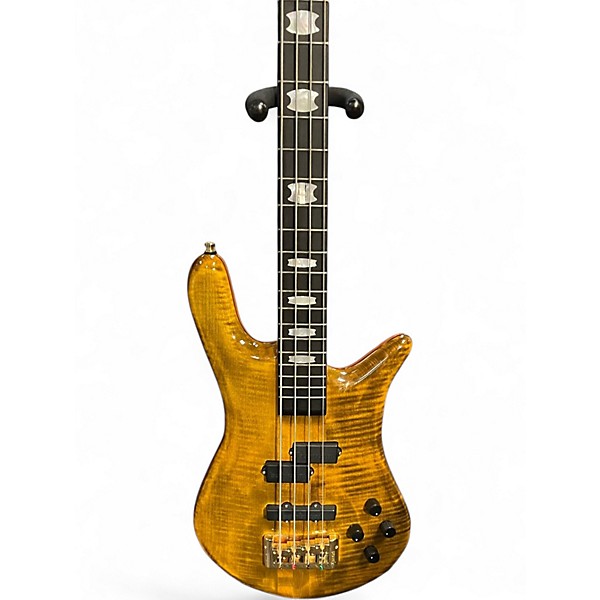 Used Spector Euro4 LT Tiger Eye Electric Bass Guitar