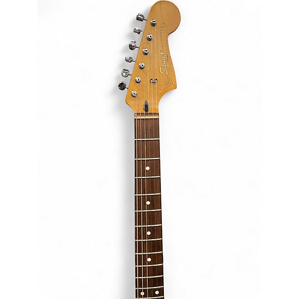 Used Squier J Mascis Jazzmaster Cream Solid Body Electric Guitar