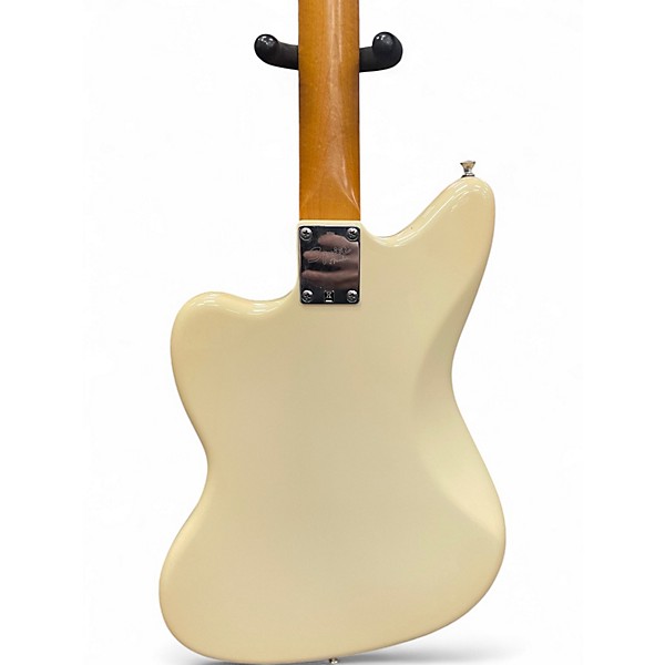 Used Squier J Mascis Jazzmaster Cream Solid Body Electric Guitar