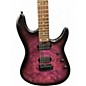 Used Sterling by Music Man Jason Richardson Signature Cutlass Trans Purple Solid Body Electric Guitar