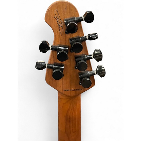 Used Sterling by Music Man Jason Richardson Signature Cutlass Trans Purple Solid Body Electric Guitar