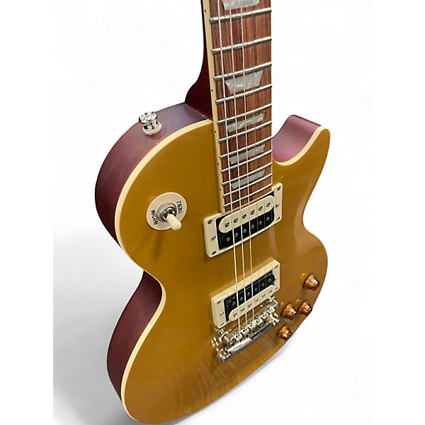 Used Epiphone Les Paul Traditional PRO III Gold Solid Body Electric Guitar
