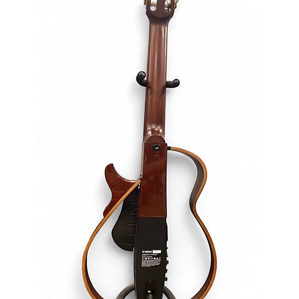 Used Yamaha SLG200NW Brown Classical Acoustic Electric Guitar