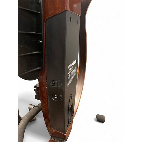 Used Yamaha SLG200NW Brown Classical Acoustic Electric Guitar