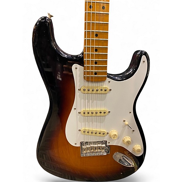 Used Fender Player Stratocaster 2 Color Sunburst Solid Body Electric Guitar