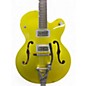 Used Gretsch Guitars G6120T-HR Brian Setzer Signature Hot Rod Lime Gold Hollow Body Electric Guitar thumbnail