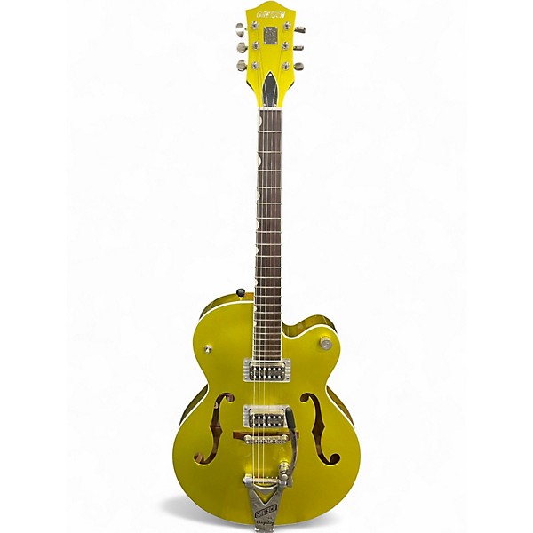 Used Gretsch Guitars G6120T-HR Brian Setzer Signature Hot Rod Lime Gold Hollow Body Electric Guitar