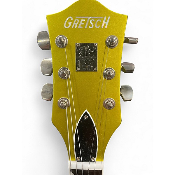 Used Gretsch Guitars G6120T-HR Brian Setzer Signature Hot Rod Lime Gold Hollow Body Electric Guitar