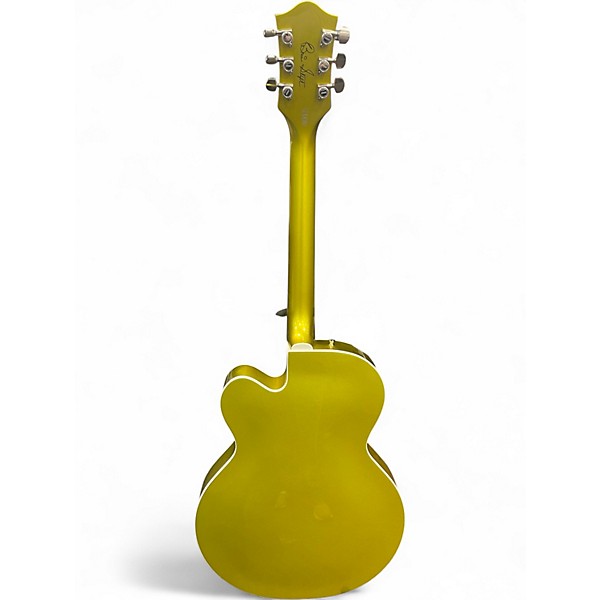 Used Gretsch Guitars G6120T-HR Brian Setzer Signature Hot Rod Lime Gold Hollow Body Electric Guitar