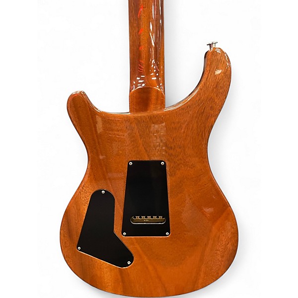 Used PRS 40th ANNIVERSARY CUSTOM 24 Sefoam Green w/Turquoise Burst Solid Body Electric Guitar