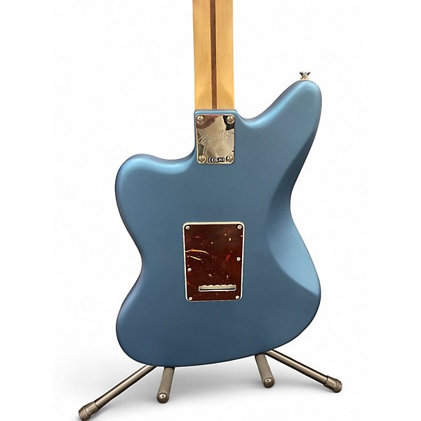 Used Fender Jazzmaster Satin Lake Placid Blue Solid Body Electric Guitar