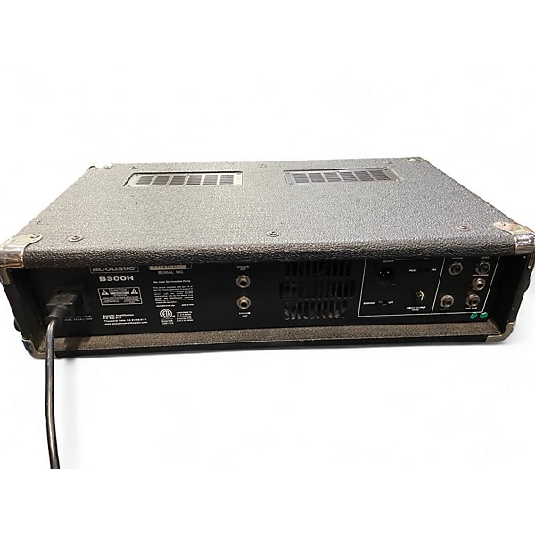 Used Acoustic B300H  Bass Amp Head
