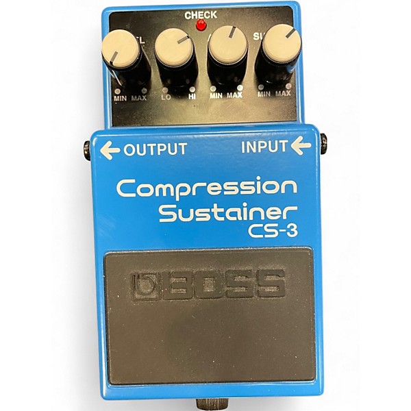 Used BOSS CS3 Compressor Sustainer Effect Pedal