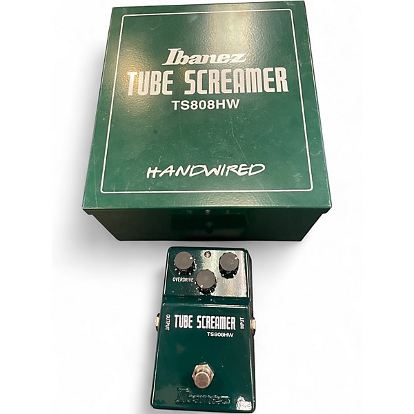 Used Ibanez TS808HW Hand Wired Tube Screamer Effect Pedal