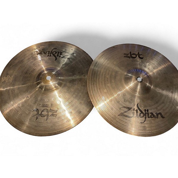 Used Zildjian 13in ZBT Hi Hat Pair Cymbal