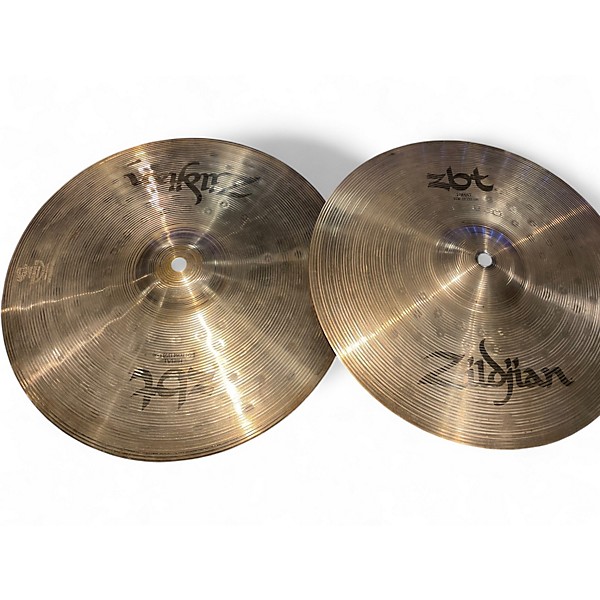 Used Zildjian 13in ZBT Hi Hat Pair Cymbal