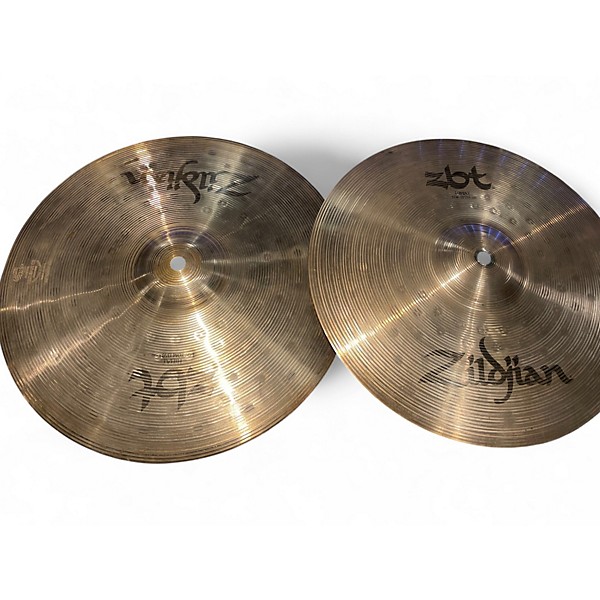 Used Zildjian 13in ZBT Hi Hat Pair Cymbal