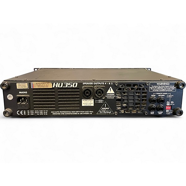 Used EBS HD350 Bass Amp Head