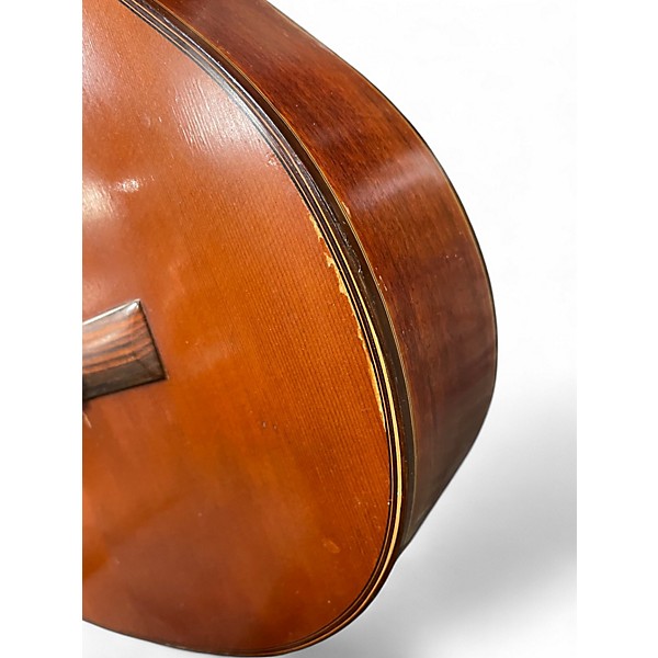 Used 1950s Unknown Brazilian B/S Natural Classical Acoustic Guitar