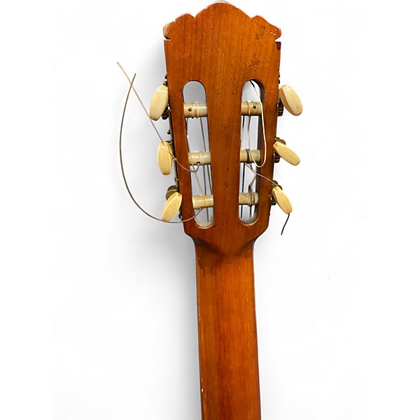 Used 1950s Unknown Brazilian B/S Natural Classical Acoustic Guitar