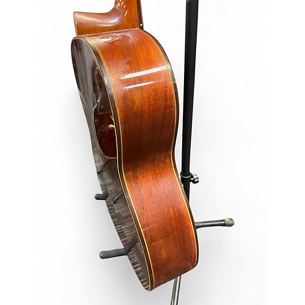 Used 1950s Unknown Brazilian B/S Natural Classical Acoustic Guitar