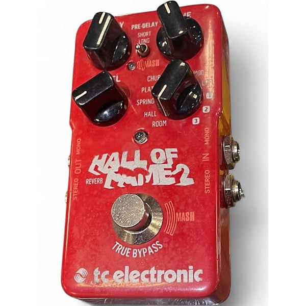 Used TC Electronic Hall Of Fame 2 Reverb Effect Pedal