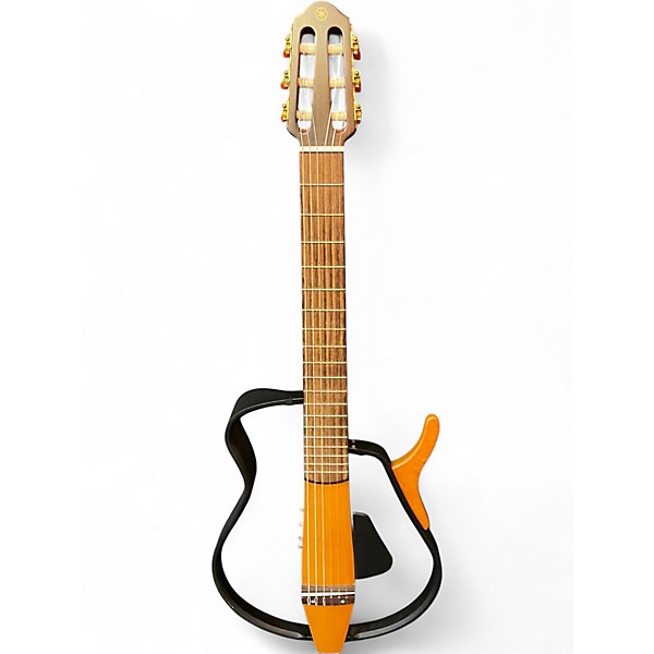 Used Yamaha SLG110N Natural Classical Acoustic Electric Guitar