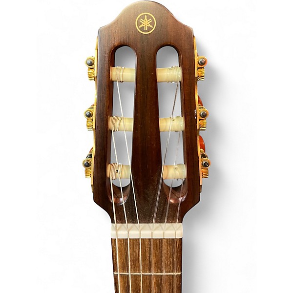 Used Yamaha SLG110N Natural Classical Acoustic Electric Guitar
