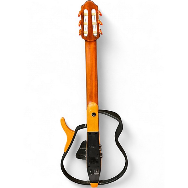 Used Yamaha SLG110N Natural Classical Acoustic Electric Guitar