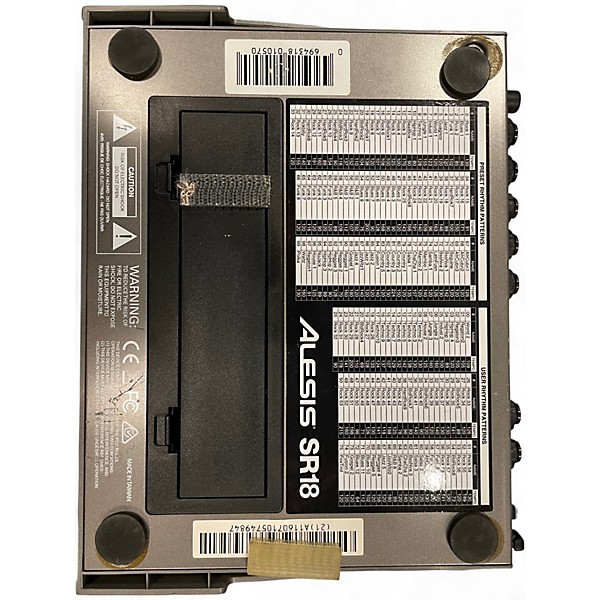 Used Alesis SR18 Drum Machine