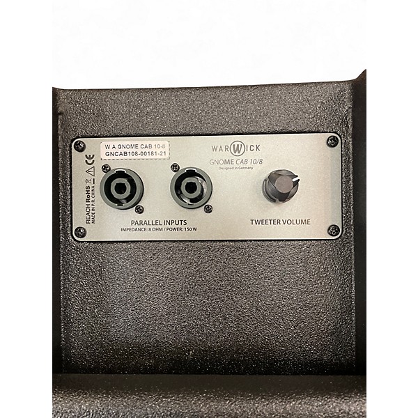 Used Warwick GNOME CAB 1X10 Bass Cabinet