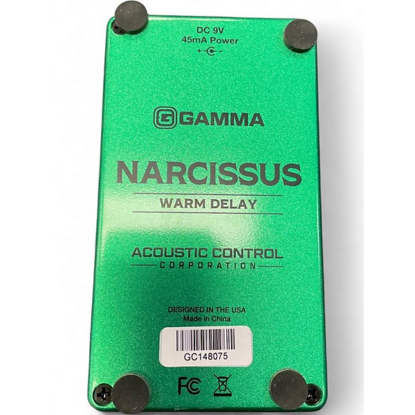 Used GAMMA Narcissus Warm Delay Effect Pedal