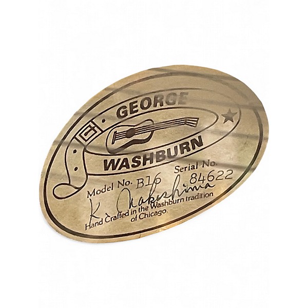 Used Washburn B16 Natural Banjo