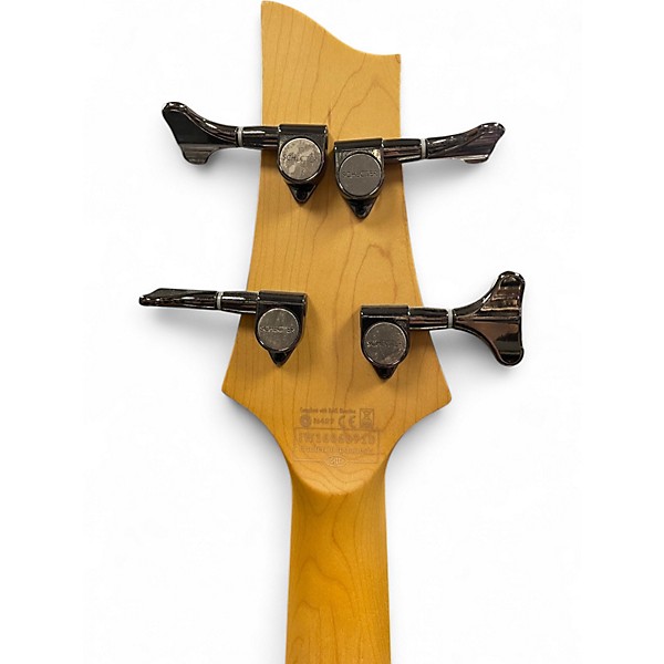 Used Schecter Guitar Research Omen Extreme 4 String SUNBURST Electric Bass Guitar