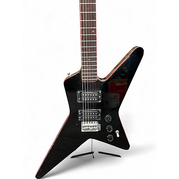 Used Hohner SR Devil Black Solid Body Electric Guitar