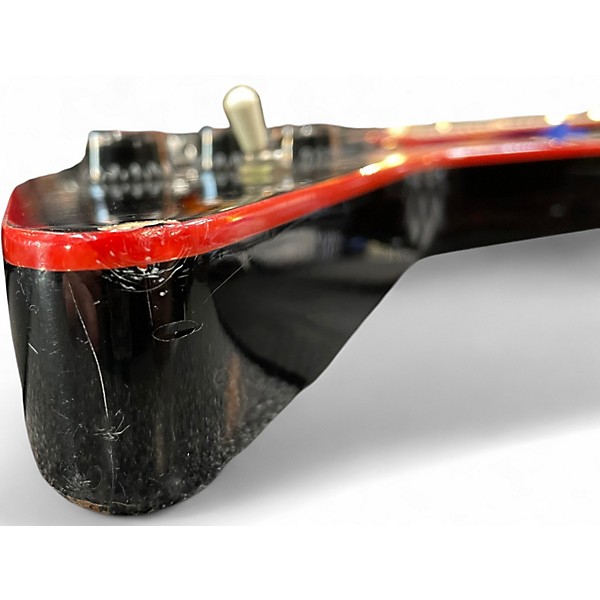 Used Hohner SR Devil Black Solid Body Electric Guitar