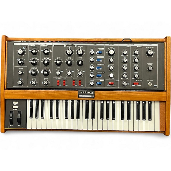 Used Moog Minimoog Voyager OLD SCHOOL Synthesizer