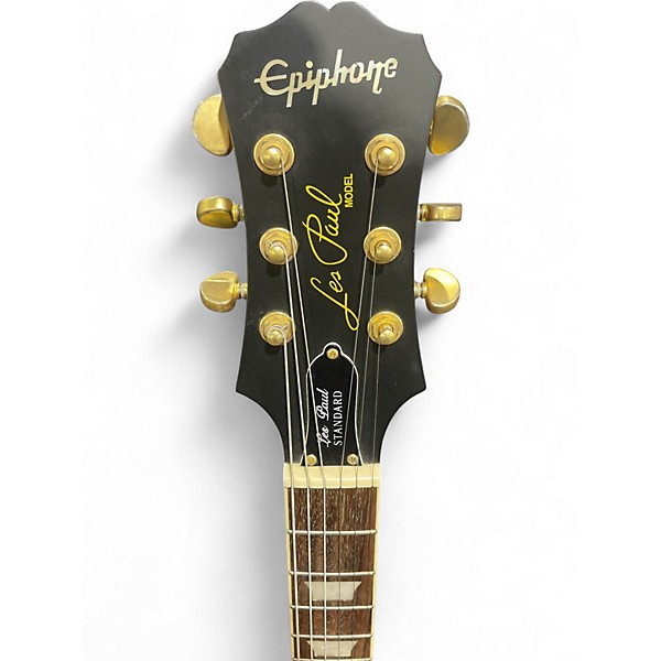 Used Epiphone Les Paul Standard Cherry Solid Body Electric Guitar