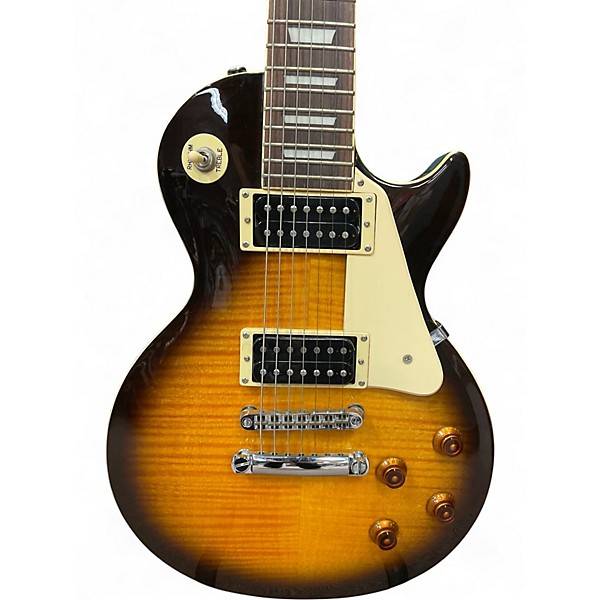 Used 2000s Epiphone LIMITED EDITION LES PAUL 7 STRING Tobacco Burst Solid Body Electric Guitar