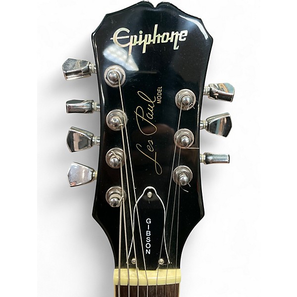 Used 2000s Epiphone LIMITED EDITION LES PAUL 7 STRING Tobacco Burst Solid Body Electric Guitar