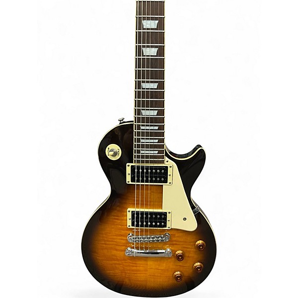 Used 2000s Epiphone LIMITED EDITION LES PAUL 7 STRING Tobacco Burst Solid Body Electric Guitar