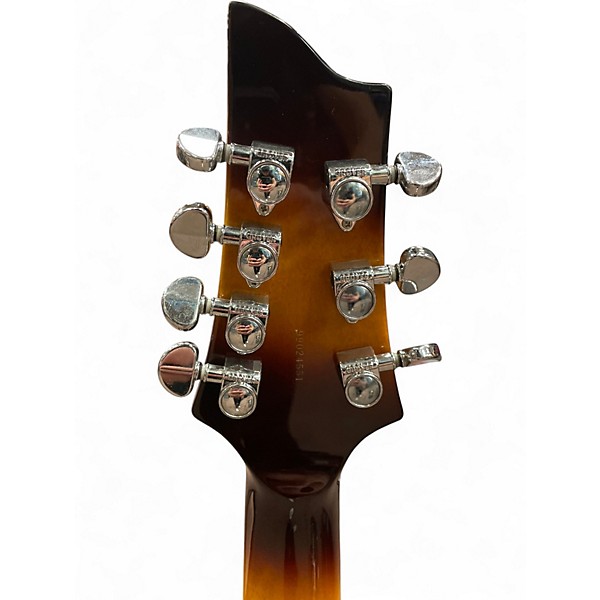 Used 1999 Schecter Guitar Research DIAMOND SERIES JAZZ 7 STRING SEMI HOLLOW Tobacco Burst Hollow Body Electric Guitar