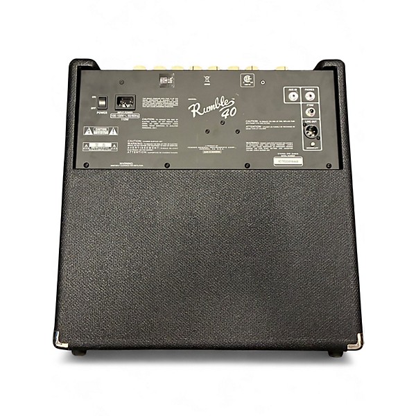 Used Fender RUMBLE 40 Bass Combo Amp