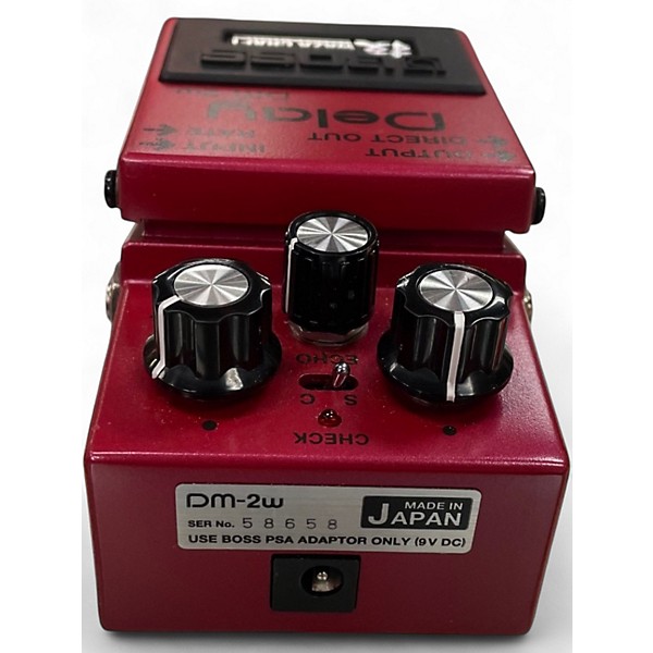 Used BOSS DM2W Delay Waza Craft Effect Pedal