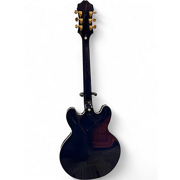 Used 2019 Epiphone Sheraton II PRO MS Midnight Sapphire Hollow Body Electric Guitar