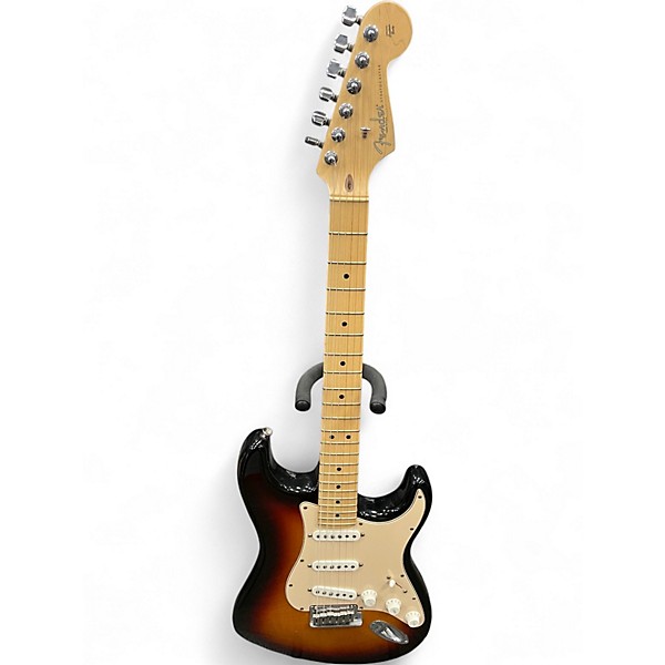 Used Fender American Standard Stratocaster 2 Color Sunburst Solid Body Electric Guitar